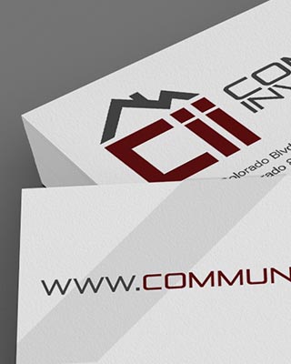 Community Investors, Inc Business Card